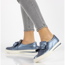 Boty Filippo DP211 / 18 Bl modré modrý 2