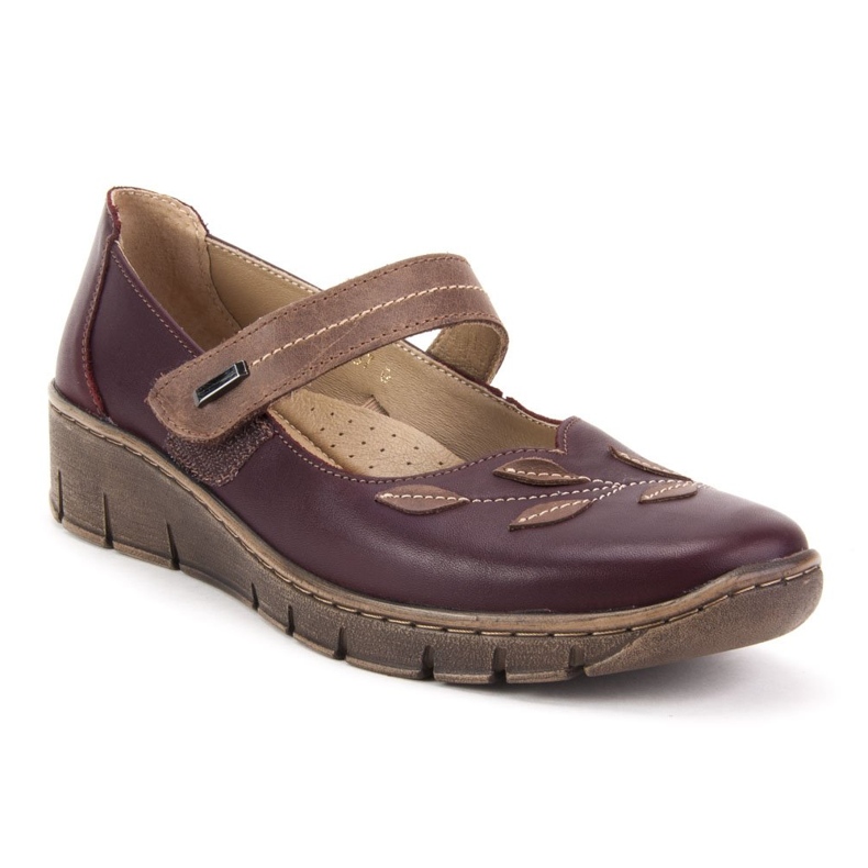 Boty Filippo 341 C. Cherry červené 1