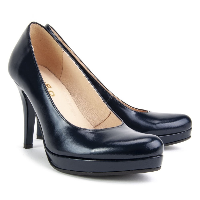 Lodičky Filippo 747 Navy Blue námořnická modř 2