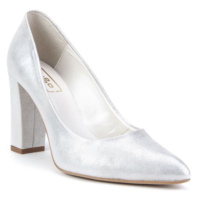 Lodičky Filippo 2571 Dubai stříbrné stříbrný 1