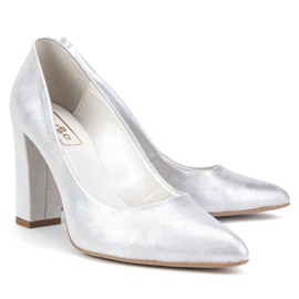 Lodičky Filippo 2571 Dubai stříbrné stříbrný 2