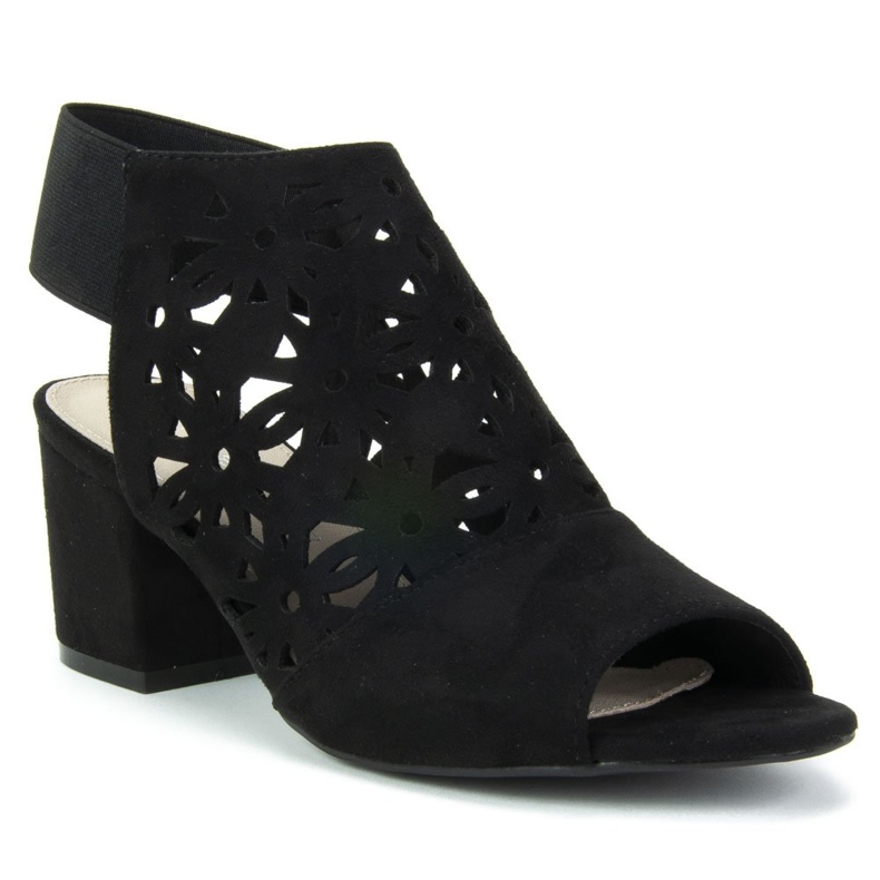 Sandály Filippo DS771 / 19 Bk Černé černá 1