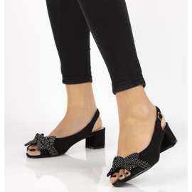 Černé sandály Filippo DS788 / 19 Bk černá 2 Černé sandály Filippo DS788 / 19 Bk černá 2