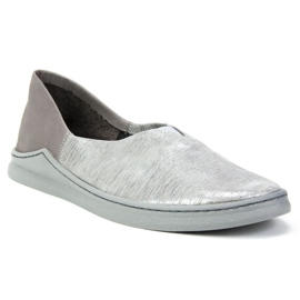 Boty Filippo 04078-13 / 00-0 Grey Silver plus Stripes vícebarevný stříbro 1