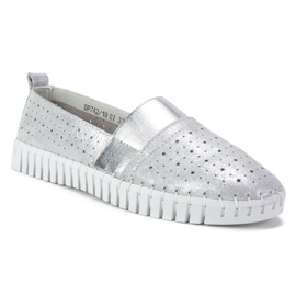 Boty Filippo DP742 / 19 Si Silver stříbro 1