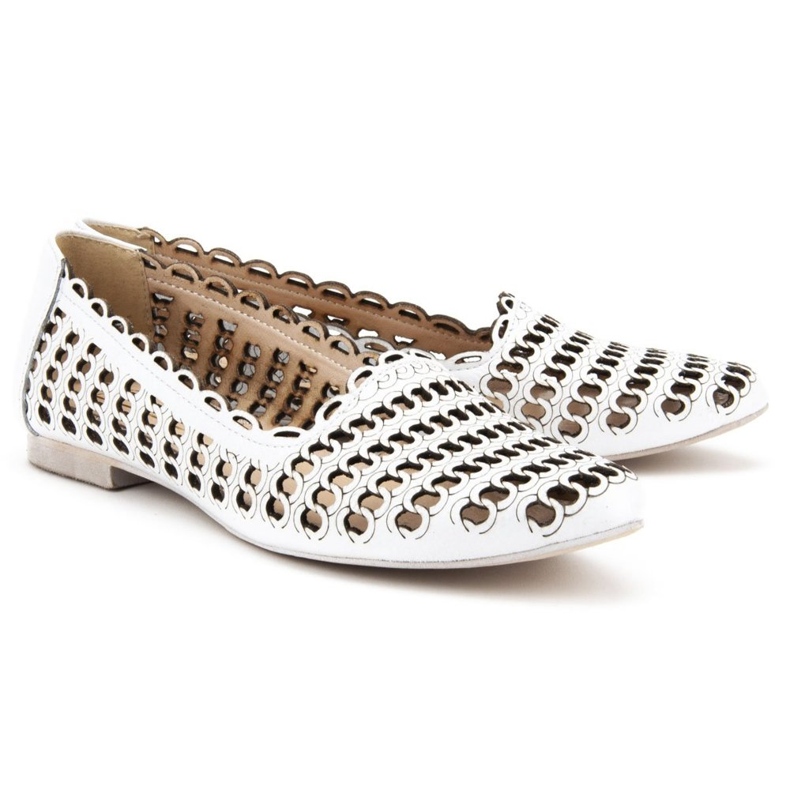 Filippo 379 Bílé boty bílý 2