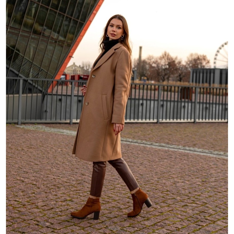 Filippo DBT1022 / 19 Br Hnědé kozačky hnědý 2