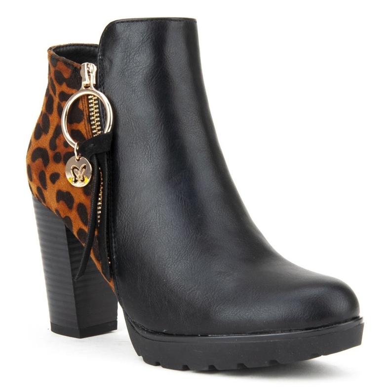 Holínky Filippo DBT1007 / 19 Bk Br Black Brown hnědý černá 1