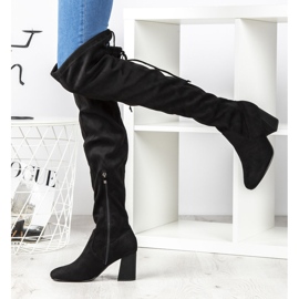 Holínky Filippo DKZ1029 / 19 Bk Černé černá stříbrný šedá 2