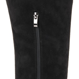 Holínky Filippo DKZ1029 / 19 Bk Černé černá stříbrný šedá 1