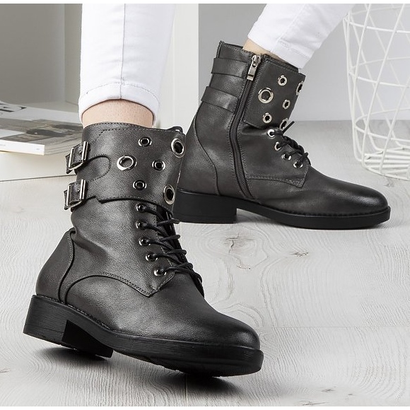 Filippo DBT1015 / 19 Gr Šedé boty šedá 2