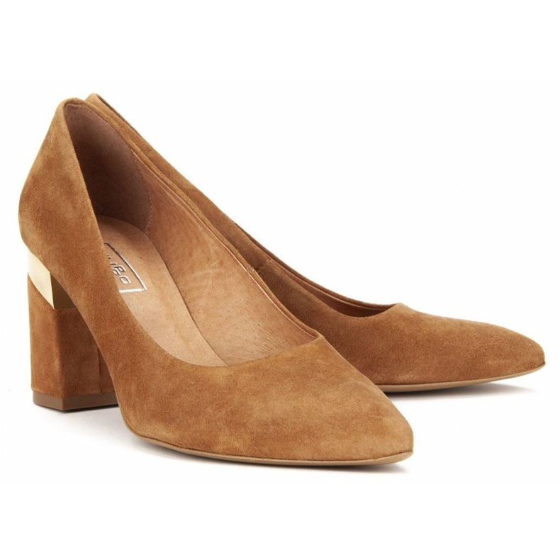 Lodičky Filippo 1503 Kork hnědý 2