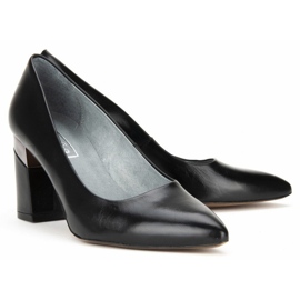 Černé lodičky Filippo 1503 černá 2