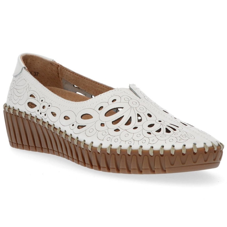 Filippo DP1229 / 20 Wh Bílé polobotky bílý 2