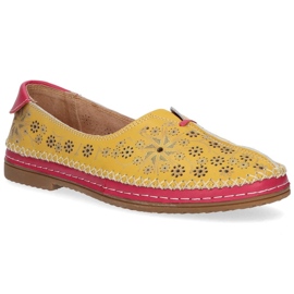 Kožené boty Filippo DP1224 / 20 Yl Yellow žluť 2