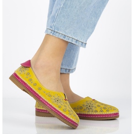 Kožené boty Filippo DP1224 / 20 Yl Yellow žlutá 1