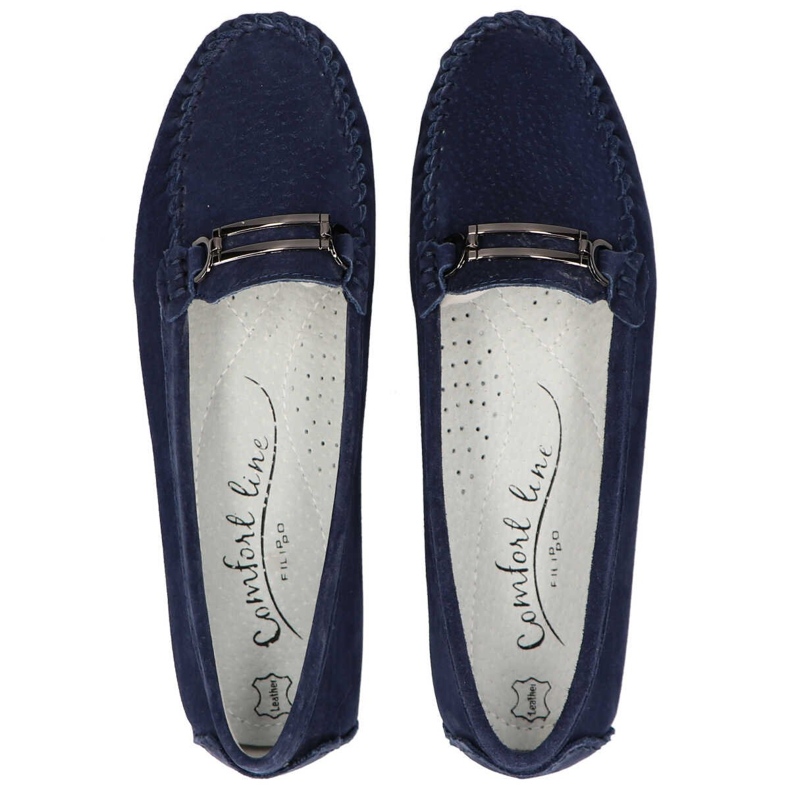 Boty Filippo DP1202 / 20 Nv Navy námořnická modř 2