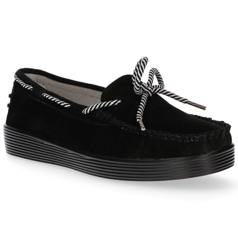 Kožené boty Filippo DP1200 / 20 Bk černé černá 2