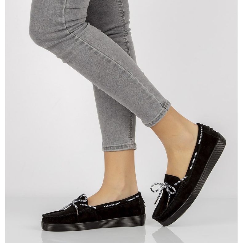 Kožené boty Filippo DP1200 / 20 Bk černé černá 1