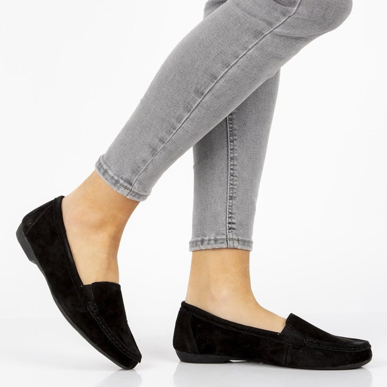 Kožené mokasíny Filippo DP644 / 20 Bk černé černá 1 Kožené mokasíny Filippo DP644 / 20 Bk černé černá 1