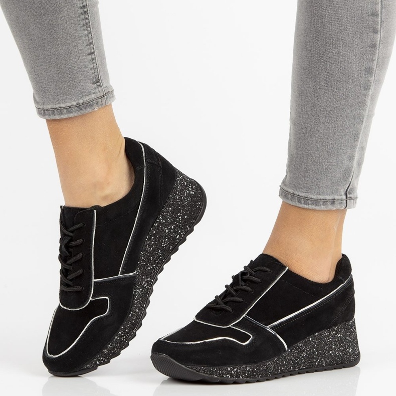 Kožené boty Filippo DP943 / 20 Black černá 1