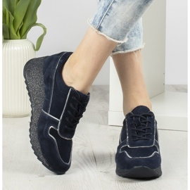 Boty Filippo DP943 / 20 Nv tmavě modrá námořnická modrá 2