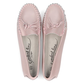 Mokasíny Filippo DP004 / 20 Pi Pink růžový 3