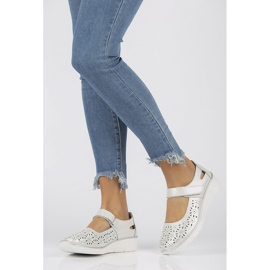 Filippo DP640 / 20 Wh Bílé polobotky bílý 1