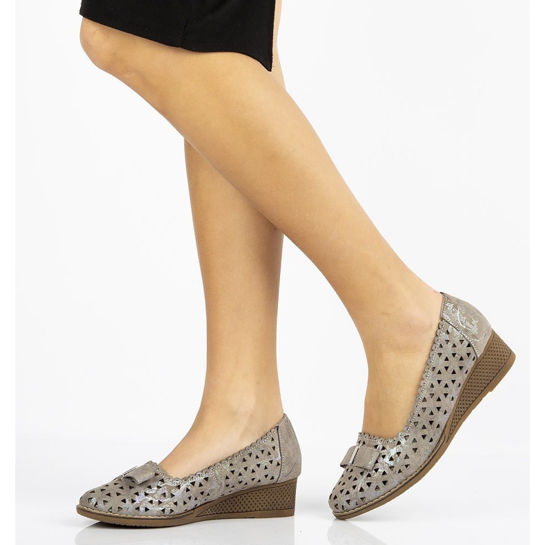 Kožené boty Filippo DP752 / 20 Gr šedé šedá 1 Kožené boty Filippo DP752 / 20 Gr šedé šedá 1