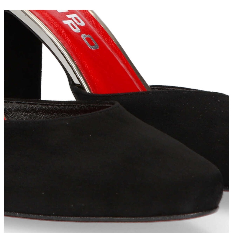 Filippo 2059 / Lodičky OBL K-Suede černý 2