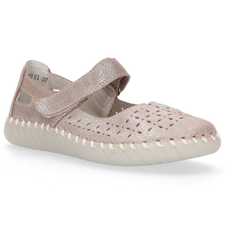 Kožené boty Filippo DP1262 / 20 Si stříbrná stříbrný 2 Kožené boty Filippo DP1262 / 20 Si stříbrná stříbrný 2