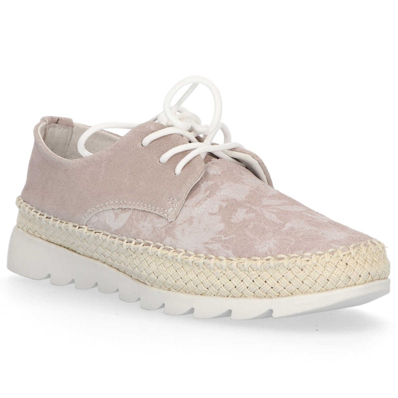 Kožené boty Filippo DP701 / 20 Be beige béžový 2