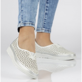 Filippo DP1400 / 20 Wh Bílé boty bílý khaki zelená 1