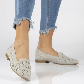 Šedé boty Filippo DP1256 / 20 Gr šedá 1