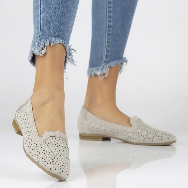 Šedé boty Filippo DP1256 / 20 Gr šedá 1