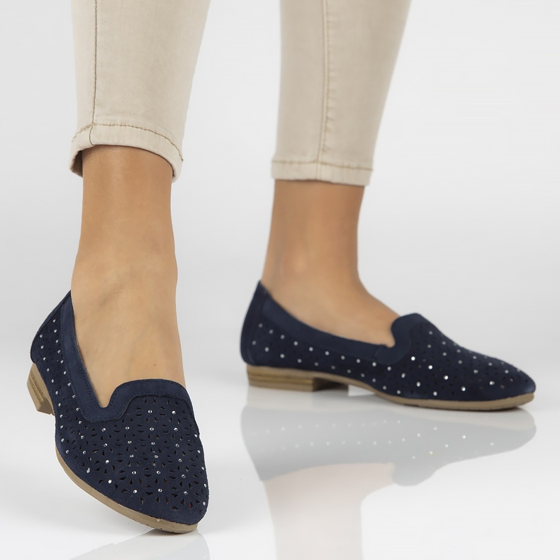 Námořnické boty Filippo DP1256 / 20 Nv námořnická modrá 1