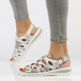 Filippo DS1247 / 20 Gr Yl Šedé sandály šedá 1 Filippo DS1247 / 20 Gr Yl Šedé sandály šedá 1