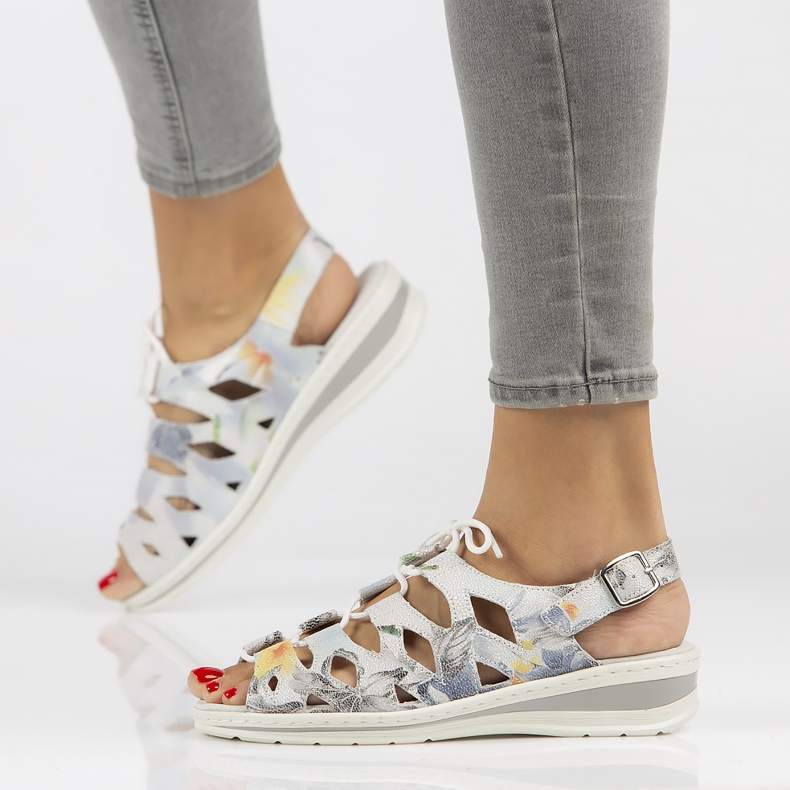 Filippo DS1247 / 20 Gr Yl Šedé sandály šedá 1 Filippo DS1247 / 20 Gr Yl Šedé sandály šedá 1