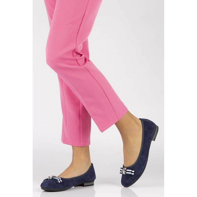 Boty Filippo DP1214 / 20 Nv Navy námořnická modrá 1