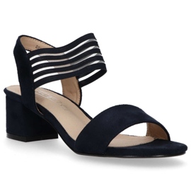 Námořnicky modré sandály Filippo DS1289 / 20 Nv námořnická modrá 2