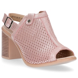 Sandály Filippo DS757 / 20 Pi Pink růžový 2