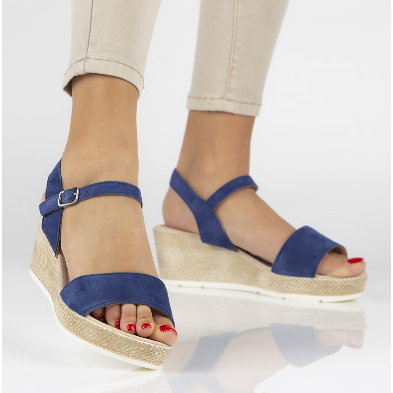 Sandály Filippo DS1330 / 20 Nv Navy námořnická modrá 2