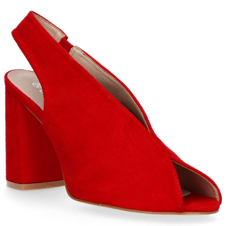 Červené sandály Filippo DS1292 / 20 Rd 2