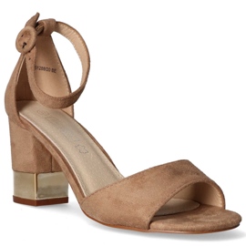 Béžové sandály Filippo DS1288 / 20 Be béžový 2