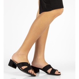 Filippo DK1358 / 20 Bk černé pantofle černý 1