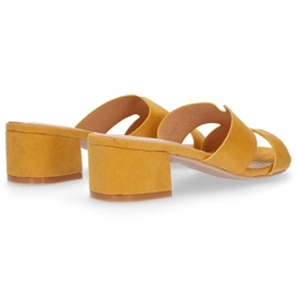 Filippo DK1358 / 20 Yl pantofle žluté žluť 2