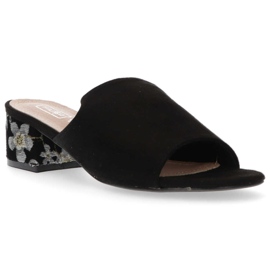 Filippo DK1359 / 20 Bk černé pantofle černá 2