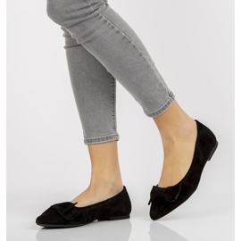 Kožené baleríny Filippo DP1329 / 20 Bk černé černá 1