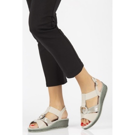 Filippo DS1417 / 20 Béžové sandály béžový 1