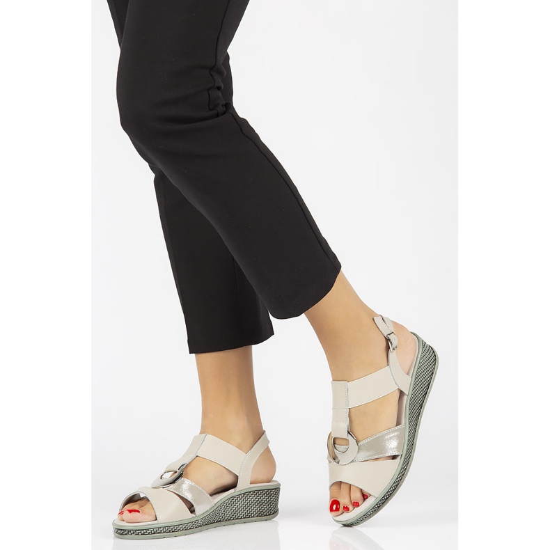 Filippo DS1417 / 20 Béžové sandály béžový 1